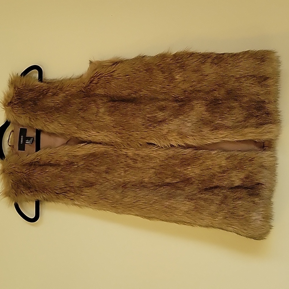 Forever 21 fur vest